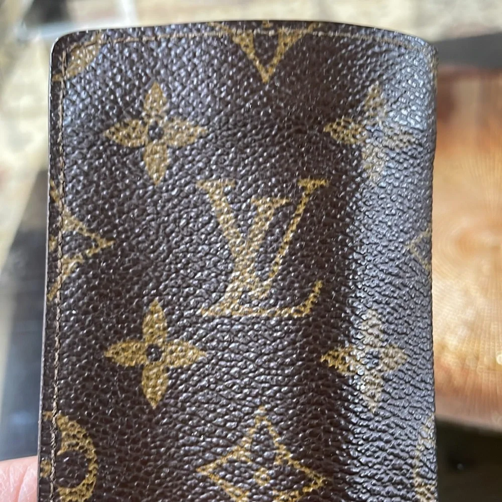 Louis Vuitton Authentic Vintage Monogram Eye Glass Case